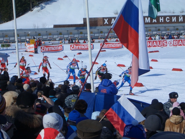 Чемпионат мира по биатлону в Ханты-Мансийске